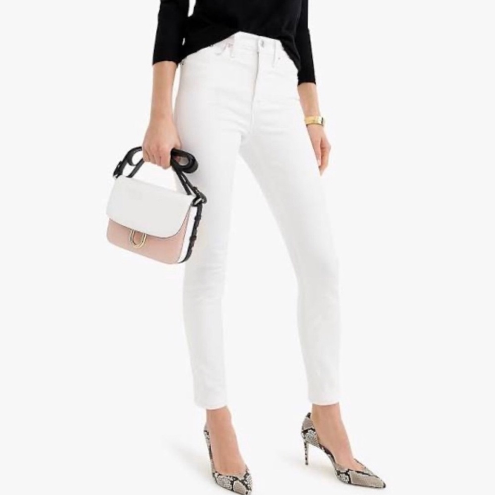JCrew Lookout High Rise Skinny Crop Jeans